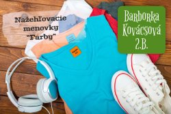 Nažehľovacie menovky - Farby 23*23/42ks.