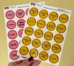 Nálepka do domácností BohoMarks 35x35 mm