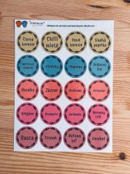 Nálepka do domácností BohoMarks 35x35 mm