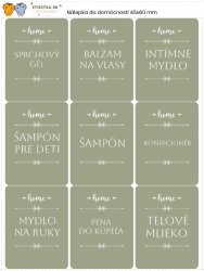 Samolepky do domácností MODERN 45x60 mm